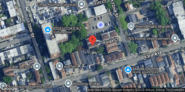 Aerial map of 170-25 PAIGE COURT, Queens