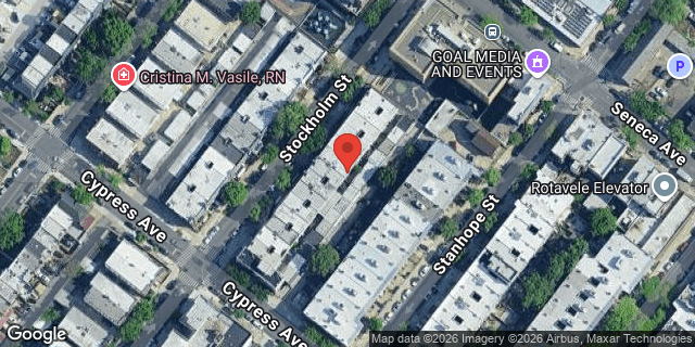 Aerial map of 450 STOCKHOLM STREET, Queens