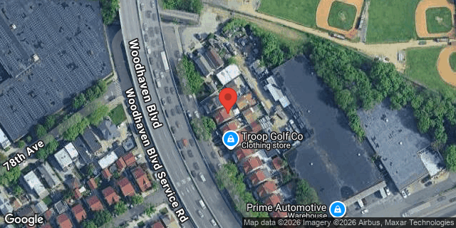 Aerial map of 78-15 WOODHAVEN BOULEVARD, Queens