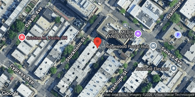 Aerial map of 460 STOCKHOLM STREET, Queens