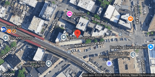 Aerial map of 5 NEW MONTROSE AVENUE, Brooklyn