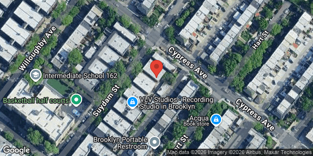 Aerial map of 468 SUYDAM STREET, Brooklyn