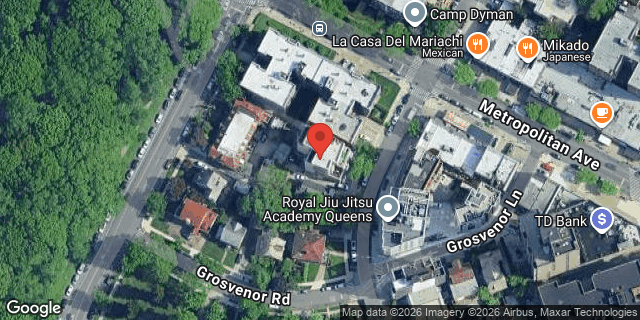 Aerial map of 82-76 116 STREET, Queens