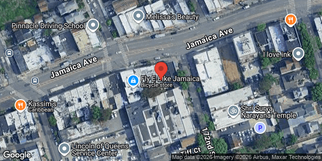 Aerial map of 171-06 JAMAICA AVENUE, Queens