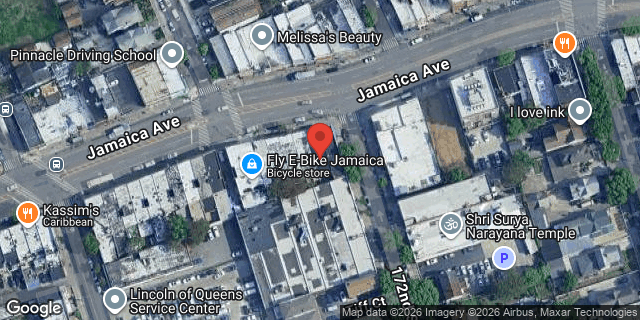 Aerial map of 171-08 JAMAICA AVENUE, Queens