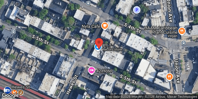 Aerial map of 411 SOUTH 5 STREET, Brooklyn