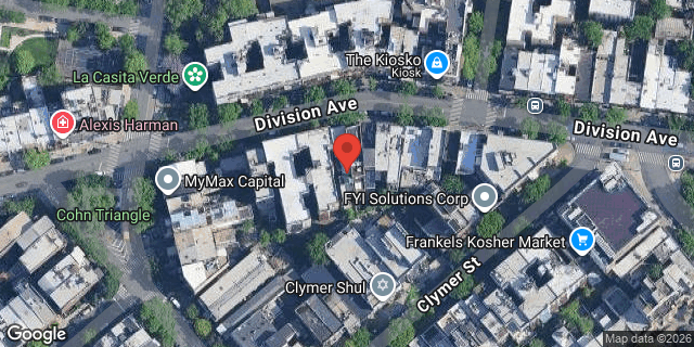 Aerial map of 112 DIVISION AVENUE, Brooklyn