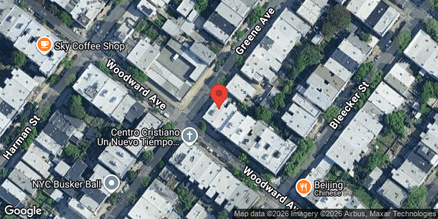 Aerial map of 501 WOODWARD AVENUE, Queens