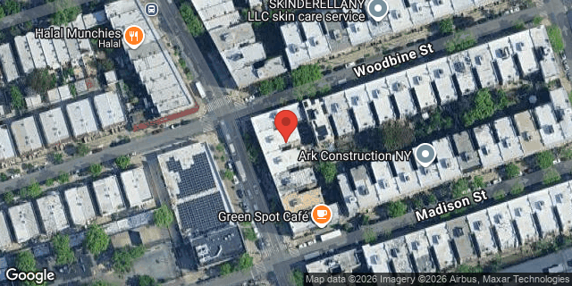 Aerial map of 66-45 FRESH POND ROAD, Queens