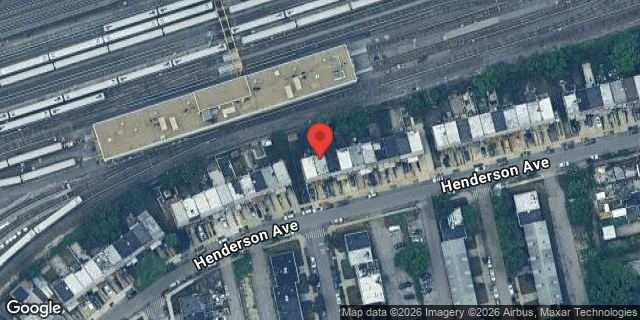 Aerial map of 185-03 HENDERSON AVENUE, Queens