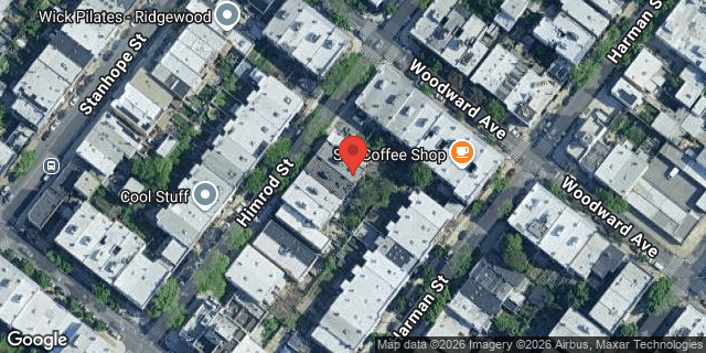 Aerial map of 18-78 HIMROD STREET, Queens