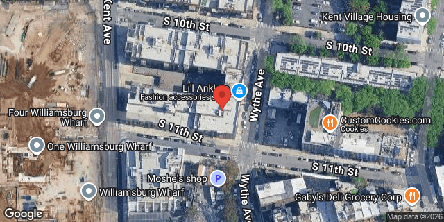 Aerial map of 520 WYTHE AVENUE, Brooklyn