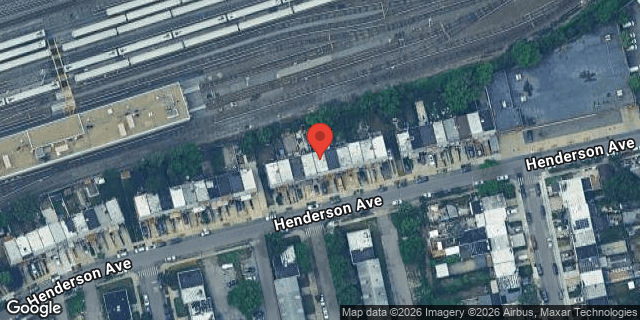 Aerial map of 186-01 HENDERSON AVENUE, Queens