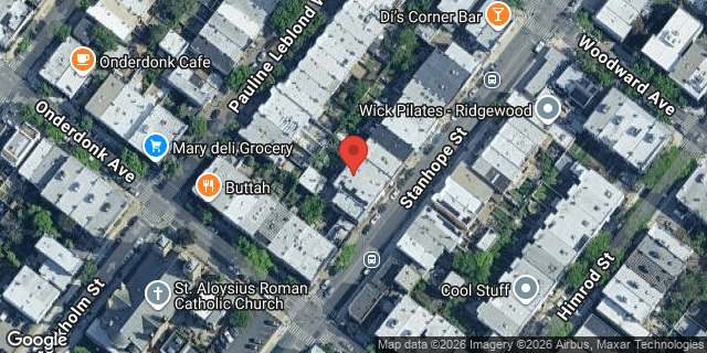 Aerial map of 18-65 STANHOPE STREET, Queens