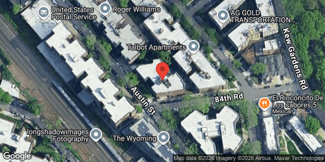 Aerial map of 83-55 AUSTIN STREET, Queens
