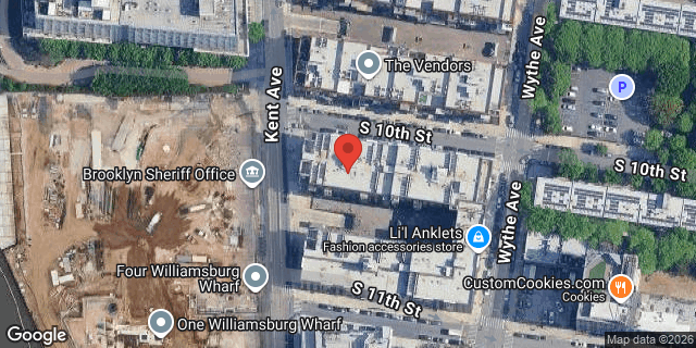 Aerial map of 26 SOUTH 10 STREET, Brooklyn