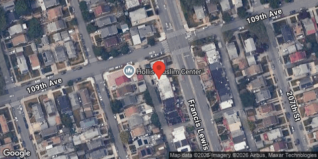 Aerial map of 109-06 FRANCIS LEWIS BLVD, Queens