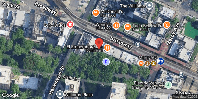 Aerial map of 272 BROADWAY, Brooklyn