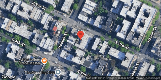 Aerial map of 368 SOUTH 3 STREET, Brooklyn