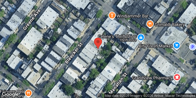 Aerial map of 2030 BLEECKER STREET, Queens