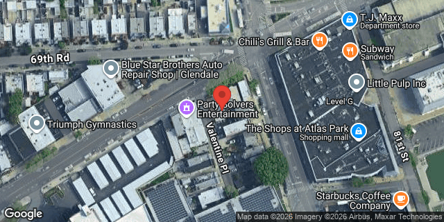Aerial map of 79-82 COOPER AVENUE, Queens