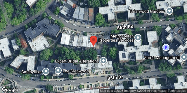 Aerial map of 141-26 85 ROAD, Queens