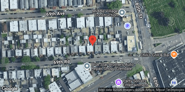 Aerial map of 79-57 69 ROAD, Queens