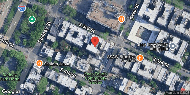 Aerial map of 314 SOUTH 3 STREET, Brooklyn