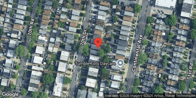 Aerial map of 90-28 70 DRIVE, Queens
