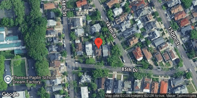 Aerial map of 148-11 85 DRIVE, Queens