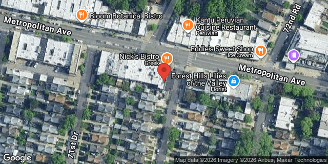 Aerial map of 104-20 METROPOLITAN AVENUE, Queens