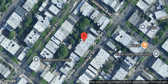 Aerial map of 2029 HARMAN STREET, Queens