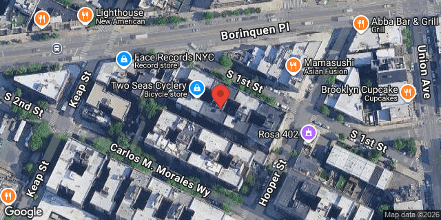 Aerial map of 360 SOUTH 1 STREET, Brooklyn
