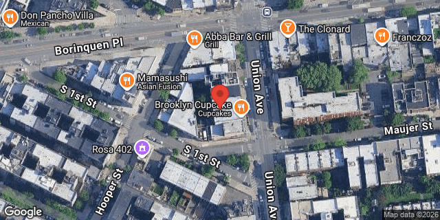 Aerial map of 337 UNION AVENUE, Brooklyn