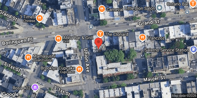 Aerial map of 506 GRAND STREET, Brooklyn