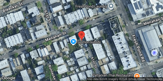 Aerial map of 61-12 MENAHAN STREET, Queens