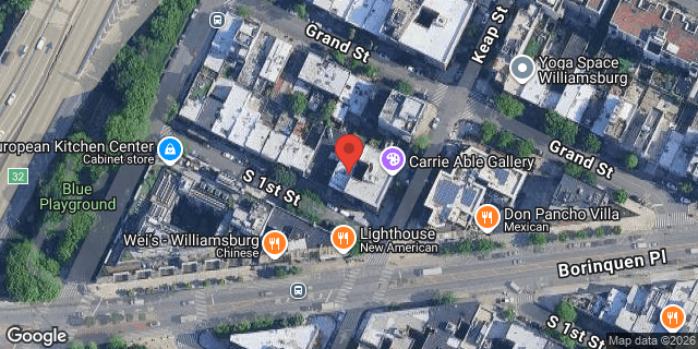 Aerial map of 345 SOUTH 1 STREET, Brooklyn