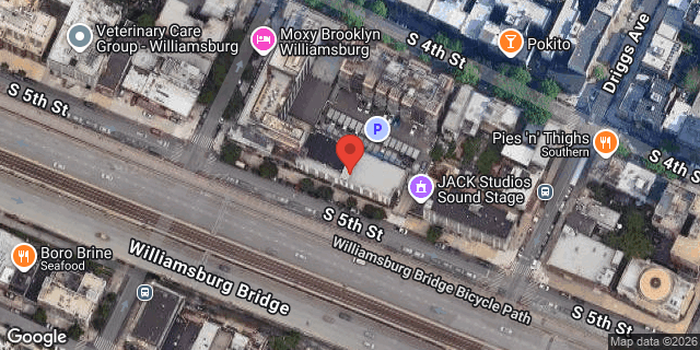 Aerial map of 141 SOUTH 5 STREET, Brooklyn