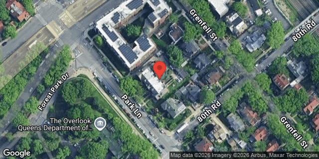 Aerial map of 80-23 PARK LANE, Queens