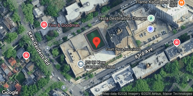 Aerial map of 82-37 KEW GARDENS ROAD, Queens