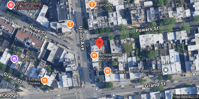 Aerial map of 372 UNION AVENUE, Brooklyn