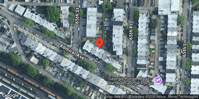 Aerial map of 65-07 ADMIRAL AVENUE, Queens