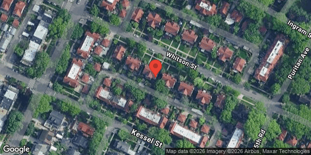Aerial map of 17 WHITSON STREET, Queens