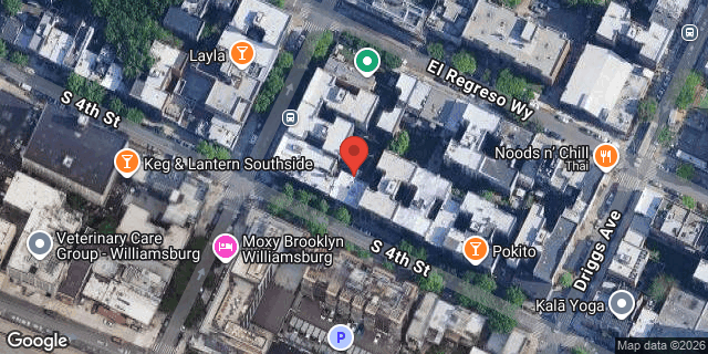 Aerial map of 141 SOUTH 4 STREET, Brooklyn