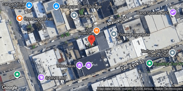 Aerial map of 306 MAUJER STREET, Brooklyn
