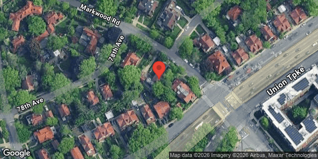 Aerial map of 45 MARKWOOD PLACE, Queens