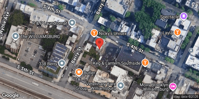 Aerial map of 94 SOUTH 4 STREET, Brooklyn