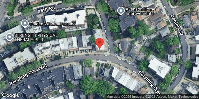 Aerial map of 84-48 LANDER STREET, Queens