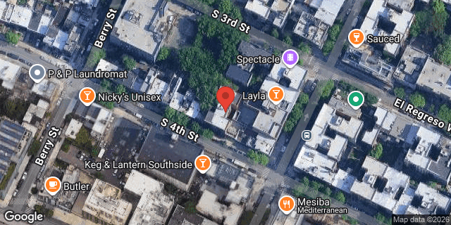 Aerial map of 117 SOUTH 4 STREET, Brooklyn