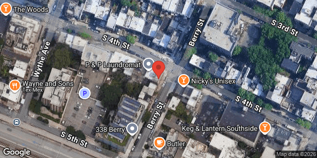 Aerial map of 88 SOUTH 4 STREET, Brooklyn